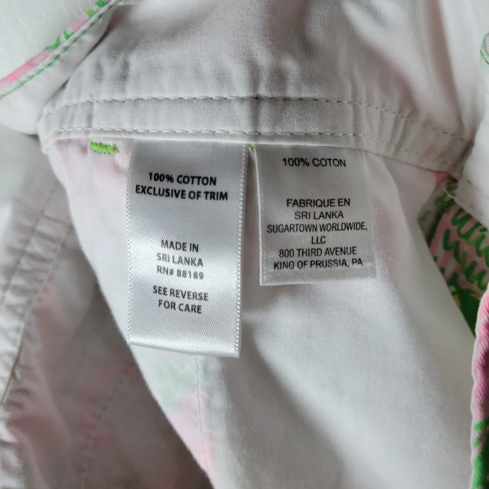 Lilly Pulitzer Flamingo Callahan Shorts | Lilly Pulitzer | Size 0 - Picture 7 of 9